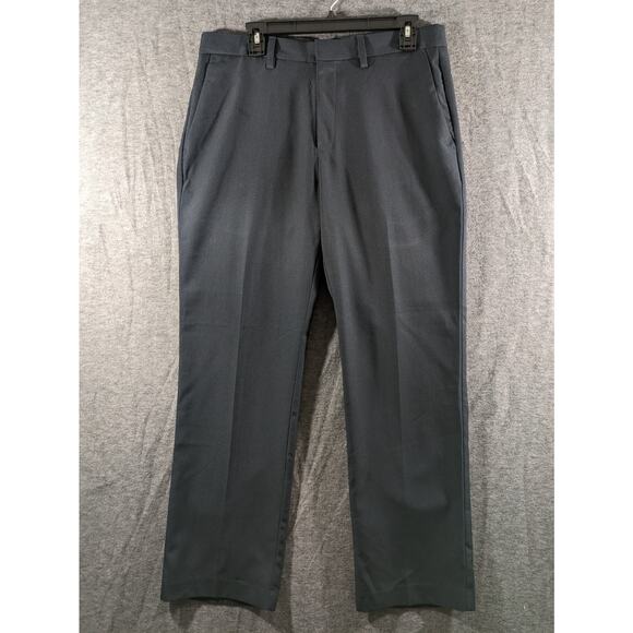 Mens‎ Perry Ellis Portfolio Pants Office Work Dark Grey Size 34x29 - Picture 1 of 10
